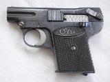 OWA - Osterreiche Werke Anstalt 6.35 Petit pistolet autrichien en 6.35, parfait tat de collection, avec sa bote, culasse  finition...